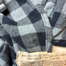 Load image into Gallery viewer, Boys Zara, checked flannel cotton long sleeve shirt, GUC, size 1,  