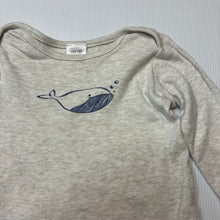 Load image into Gallery viewer, Unisex Target, soft cotton bodysuit / romper, whale, GUC, size 0,  