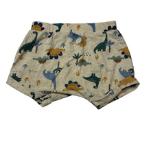Load image into Gallery viewer, Unisex Anko, lightweight stretchy shorts, dinosaurs, GUC, size 0,  