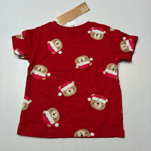 Load image into Gallery viewer, Unisex Anko, cotton Christmas tee / top, NEW, size 0,  