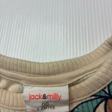 Load image into Gallery viewer, Unisex Jack &amp; Milly, soft feel stretchy ribbed romper, EUC, size 00,  