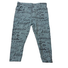Load image into Gallery viewer, Unisex Dymples, stretchy leggings / bottoms, dinosaurs, EUC, size 00,  