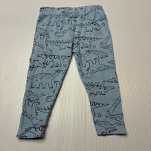 Load image into Gallery viewer, Unisex Dymples, stretchy leggings / bottoms, dinosaurs, EUC, size 00,  