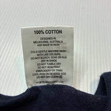 Load image into Gallery viewer, Girls Sprout, navy cotton tee / top, dogs, GUC, size 2,  