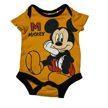 Load image into Gallery viewer, Boys Disney, Mickey Mouse cotton bodysuit / romper, GUC, size 000,  