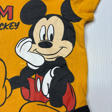 Load image into Gallery viewer, Boys Disney, Mickey Mouse cotton bodysuit / romper, GUC, size 000,  