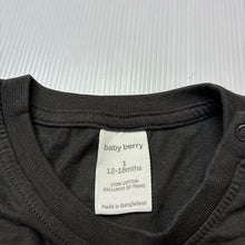 Load image into Gallery viewer, Boys Baby Berry, cotton tee / top, tiger, EUC, size 1,  