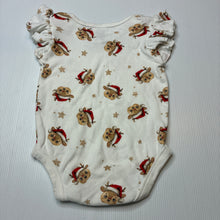 Load image into Gallery viewer, Girls Baby Berry, soft cotton Christmas bodysuit / romper, EUC, size 0,  