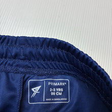 Load image into Gallery viewer, Boys Primark, blue sports / football shorts, EUC, size 2-3,  