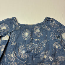Load image into Gallery viewer, Girls GAP, lined lightweight cotton long sleeve top, FUC, size 0,  