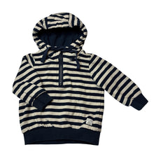 Load image into Gallery viewer, Boys Teeny Weeny, fleece lined hoodie sweater, GUC, size 0,  