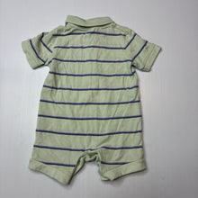 Load image into Gallery viewer, Boys George, cotton polo romper, EUC, size 00,  