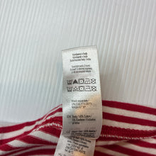 Load image into Gallery viewer, Girls F&amp;F, red &amp; white stripe leggings, FUC, size 1,  