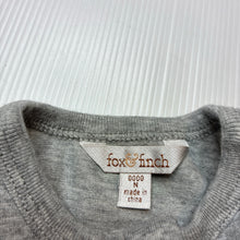 Load image into Gallery viewer, Unisex Fox &amp; Finch, cotton zip romper, birds, EUC, size 0000,  