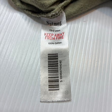 Load image into Gallery viewer, Unisex Nutmeg, khaki cotton shorts, elasticated, EUC, size 2,  