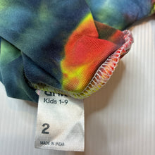 Load image into Gallery viewer, Boys Anko, tie dyed cotton tee / top, EUC, size 2,  