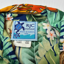Load image into Gallery viewer, Boys RJC, Authentic Hawaiian cotton shirt, EUC, size 12 months,  