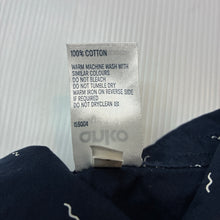 Load image into Gallery viewer, Boys Anko, navy lightweight cotton short sleeve shirt, EUC, size 1,  