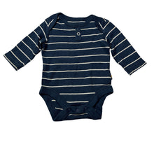 Load image into Gallery viewer, Boys Mothercare, soft feel cotton bodysuit / romper, EUC, size 0000,  