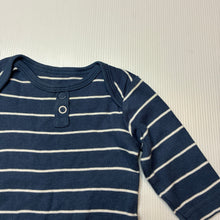 Load image into Gallery viewer, Boys Mothercare, soft feel cotton bodysuit / romper, EUC, size 0000,  