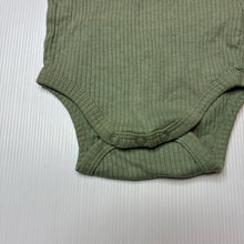Load image into Gallery viewer, Unisex Dymples, ribbed cotton singletsuit romper, GUC, size 00,  