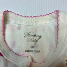 Load image into Gallery viewer, Girls Sterling Baby, soft feel coverall / romper, mice, EUC, size 6 months,  