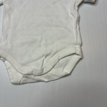 Load image into Gallery viewer, Unisex Anko, pointelle cotton bodysuit / romper, EUC, size 0000,  
