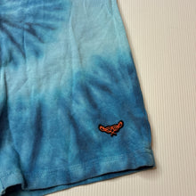 Load image into Gallery viewer, Boys THREADBOYS, tie dyed cotton shorts, elasticated, wash fade, FUC, size 9-10,  