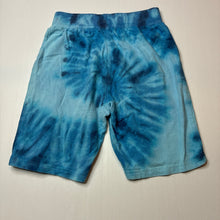 Load image into Gallery viewer, Boys THREADBOYS, tie dyed cotton shorts, elasticated, wash fade, FUC, size 9-10,  