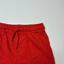 Load image into Gallery viewer, Boys Anko, red cotton shorts, elasticated, GUC, size 8,  