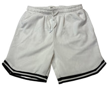 Load image into Gallery viewer, Unisex Cotton On, white sports / activewear shorts, elasticated, EUC, size 6,  