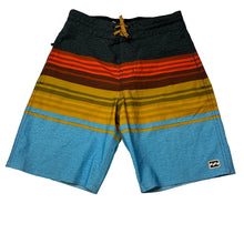 Load image into Gallery viewer, Boys Billabong, RECYCLER lightweight stretch board shorts, EUC, size 8,  