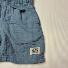 Load image into Gallery viewer, Boys Anko, crinkle cotton shorts, elasticated, FUC, size 1,  