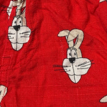 Load image into Gallery viewer, Boys Cotton On, viscose / linen shorts, elasticated, rabbits, GUC, size 5,  