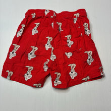 Load image into Gallery viewer, Boys Cotton On, viscose / linen shorts, elasticated, rabbits, GUC, size 5,  