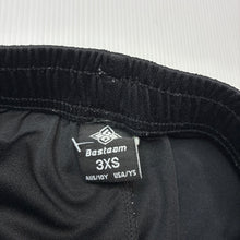 Load image into Gallery viewer, Unisex Besteam, black sports / activewear shorts, GUC, size 10,  