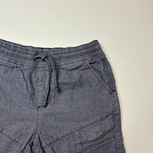 Load image into Gallery viewer, Boys Target, cotton cargo shorts, elasticated, GUC, size 8,  