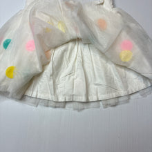 Load image into Gallery viewer, Girls Milkshake, cotton lined tulle &amp; sequin skirt, elasticated, EUC, size 5,  
