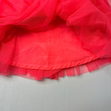Load image into Gallery viewer, Girls BRIGHT SPARK, lined neon tulle skirt, elasticated, GUC, size 6,  