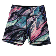 Load image into Gallery viewer, Girls ELLE &amp; VOO, sports / activewear shorts, wash fade, FUC, size 8,  