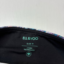 Load image into Gallery viewer, Girls ELLE &amp; VOO, sports / activewear shorts, wash fade, FUC, size 8,  