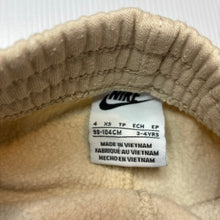 Load image into Gallery viewer, Unisex Nike, fleece lined shorts, elasticated, EUC, size 3-4,  
