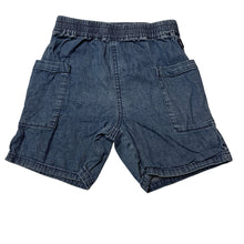 Load image into Gallery viewer, Boys Name It, blue cotton / linen shorts, adjustable, GUC, size 5,  