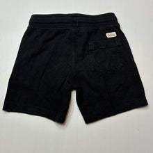 Load image into Gallery viewer, Boys Target, black cotton shorts, elasticated, wash fade, FUC, size 3,  