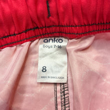 Load image into Gallery viewer, Boys Anko, lightweight board shorts, elasticated, GUC, size 8,  