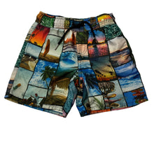 Load image into Gallery viewer, Boys JACKS, lightweight board shorts, elasticated, GUC, size 6,  