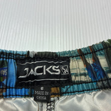 Load image into Gallery viewer, Boys JACKS, lightweight board shorts, elasticated, GUC, size 6,  