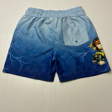 Load image into Gallery viewer, Boys Nickelodeon, Paw Patrol lightweight board shorts, elasticated, FUC, size 5,  