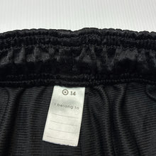 Load image into Gallery viewer, Boys Target, black basketball / sports shorts, elasticated, EUC, size 14,  