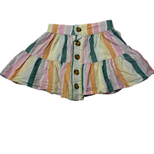 Load image into Gallery viewer, Girls MAC + ellie, striped cotton skirt, elasticated, GUC, size 3,  
